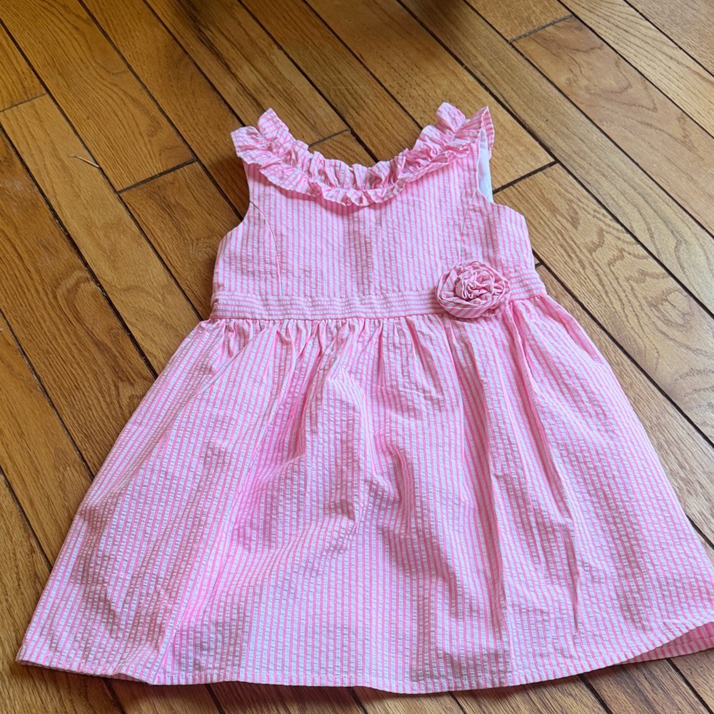 Lilly Pulitzer Pink Ruffled Kids Dress